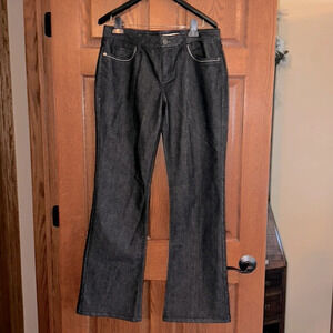 DKNY straight leg jeans.